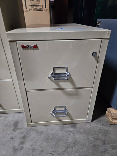 Used FireKing Cabinet 2 Drawer