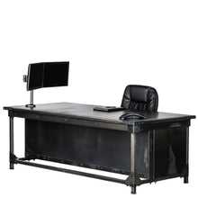 Ironworks Executive Desk IWD3084 | 30"H x 84"W x 42"D