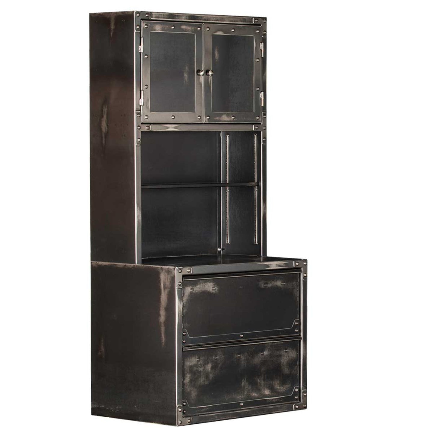 Ironworks Hutch with Lateral File | 78