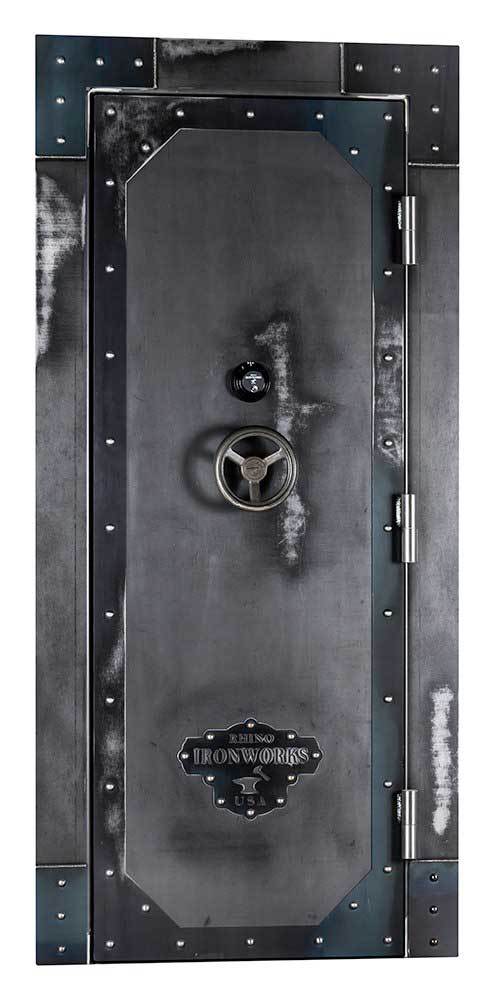 Rhino Ironworks Vault Door IWVD8035 - 80X35X8.25 Ironworks Out-Swing Vault Door